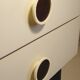 Table de chevet design années 70