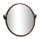 Oval swivel wall mirror design Allibert, 1970