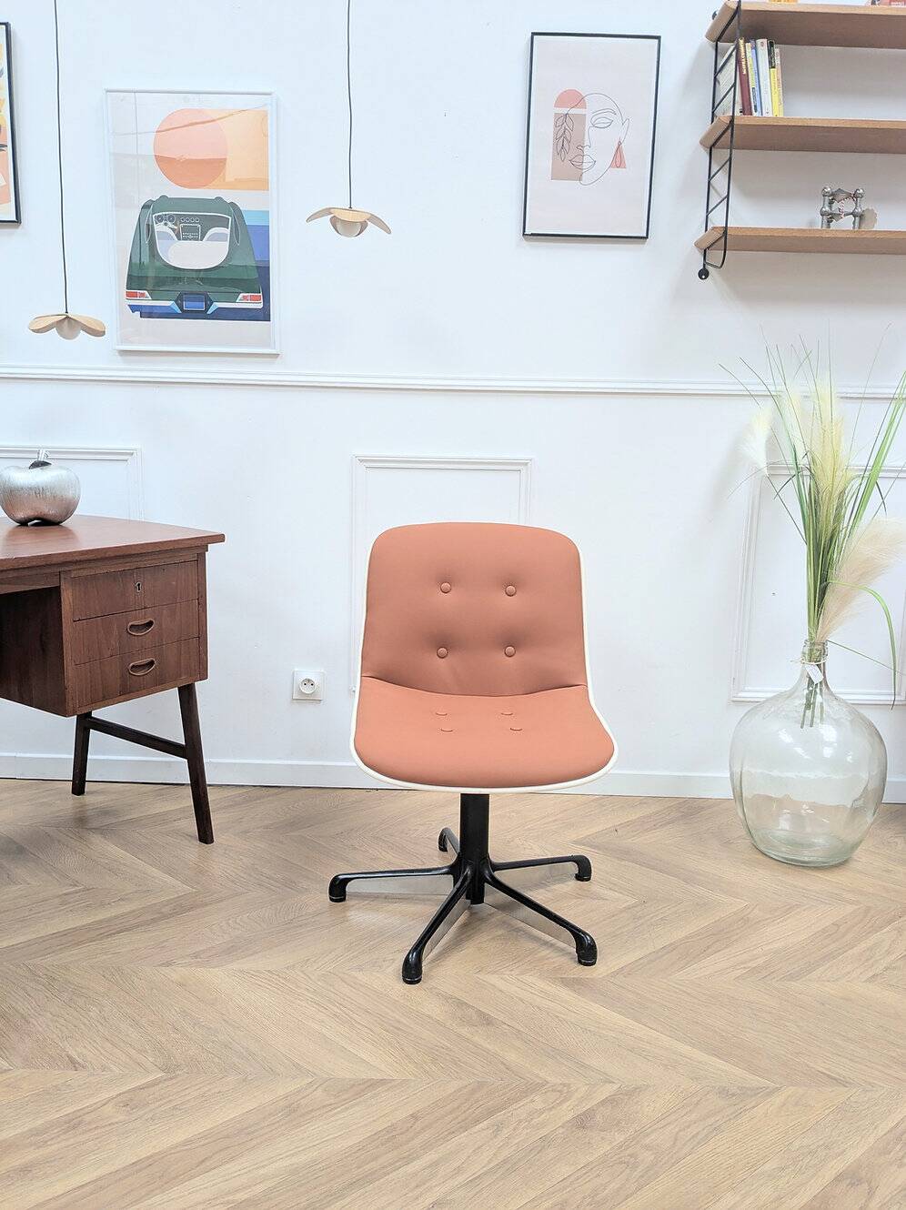 Chaise ou fauteuil de bureau vintage Comforto