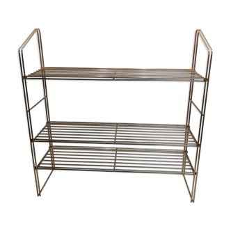 Hanging shelf Tomado gold metal