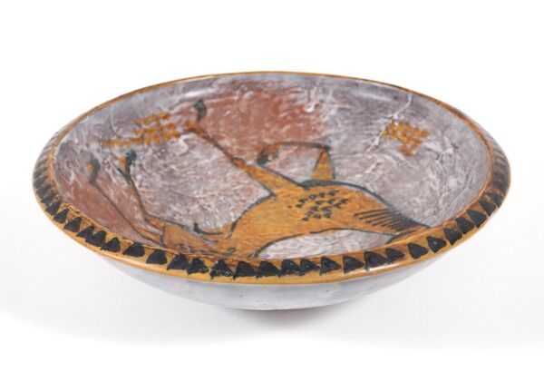 Plat Yvon Roy motif cheval