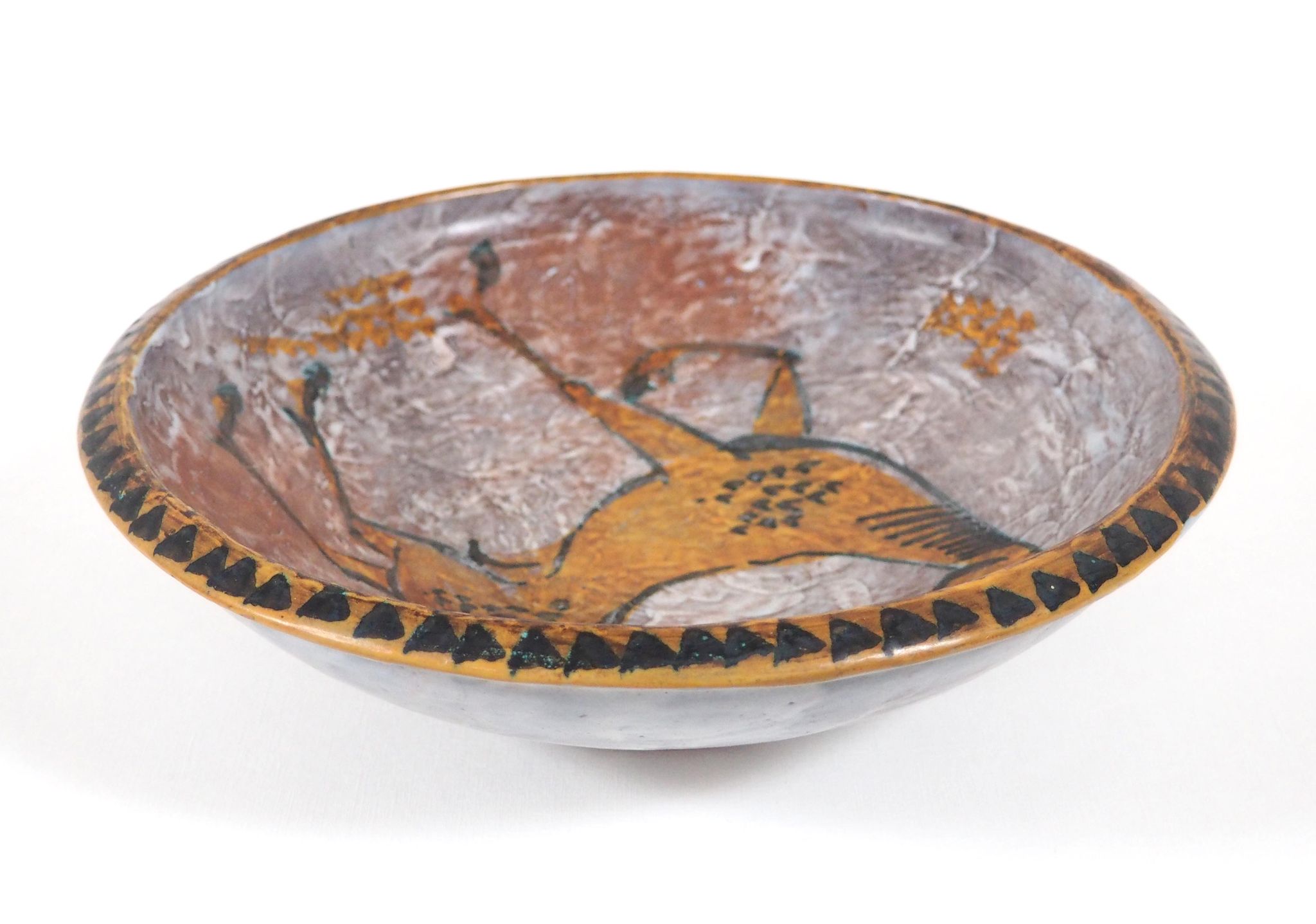 Plat Yvon Roy motif cheval