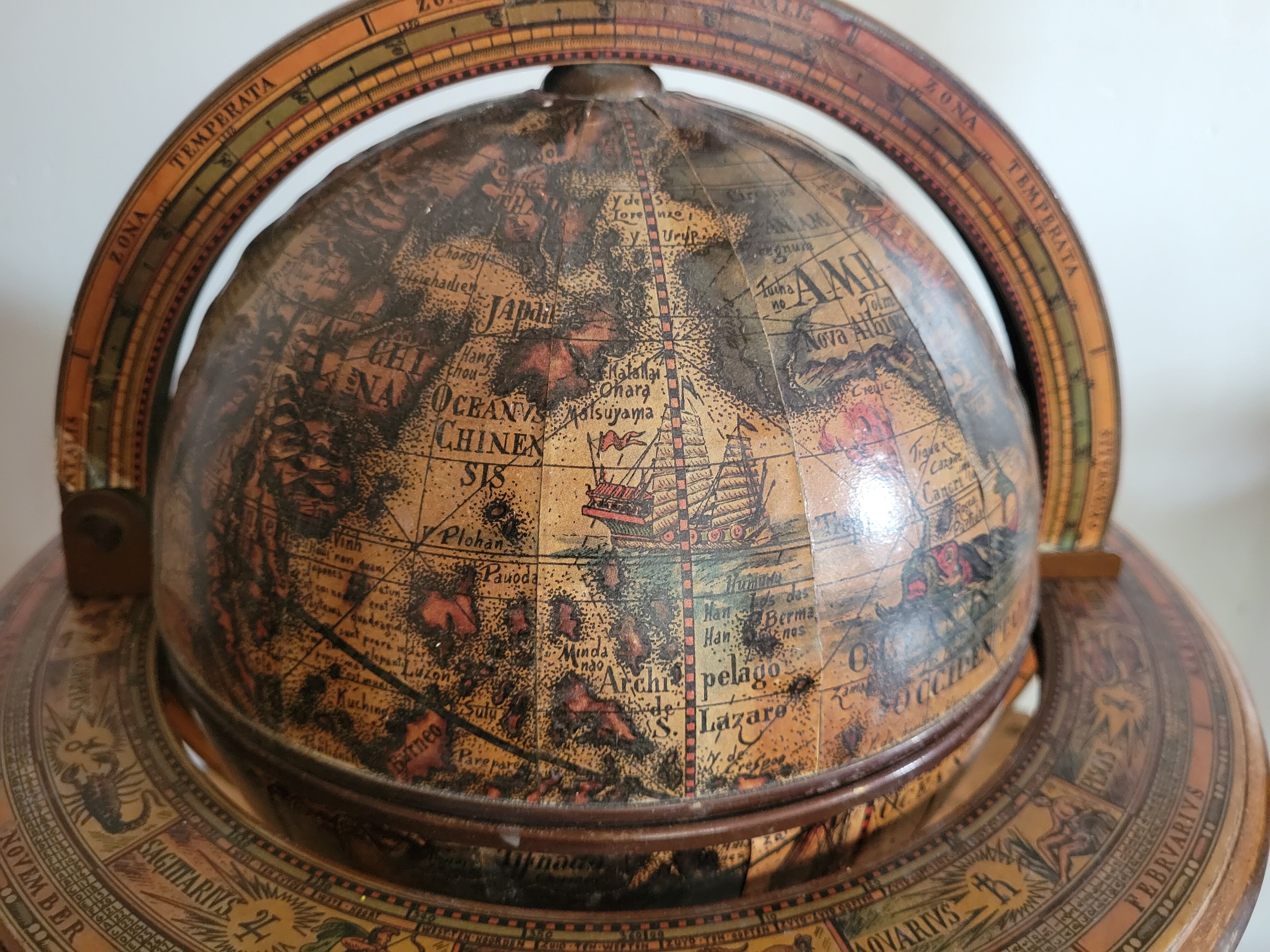 Italian globe ice bucket