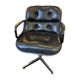 Fauteuil executive chair Pollock 1ère edition 1965 - cuir noir