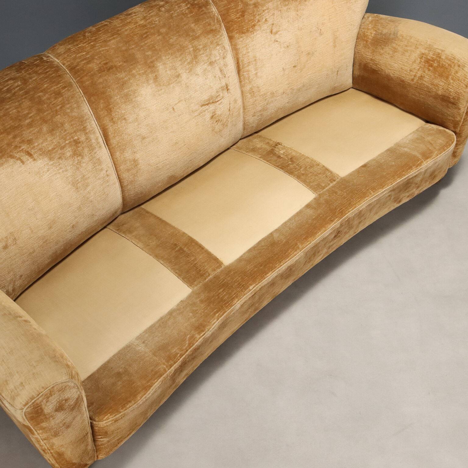 1950s three-seater sofa