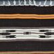 %100 Wool Striped Moroccan Pattern Turkish Kilim Rug, 181x305 Cm
