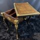Game table, desk, sofa back, marquetry and bronze Boulle Napoleon III style