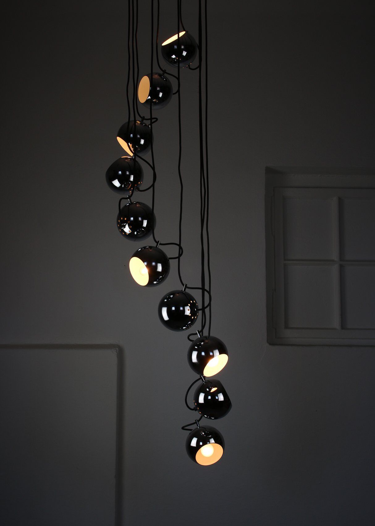 Suspension cascade de Guzzini pour Meblo