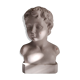 Buste enfant en plâtre des années 80