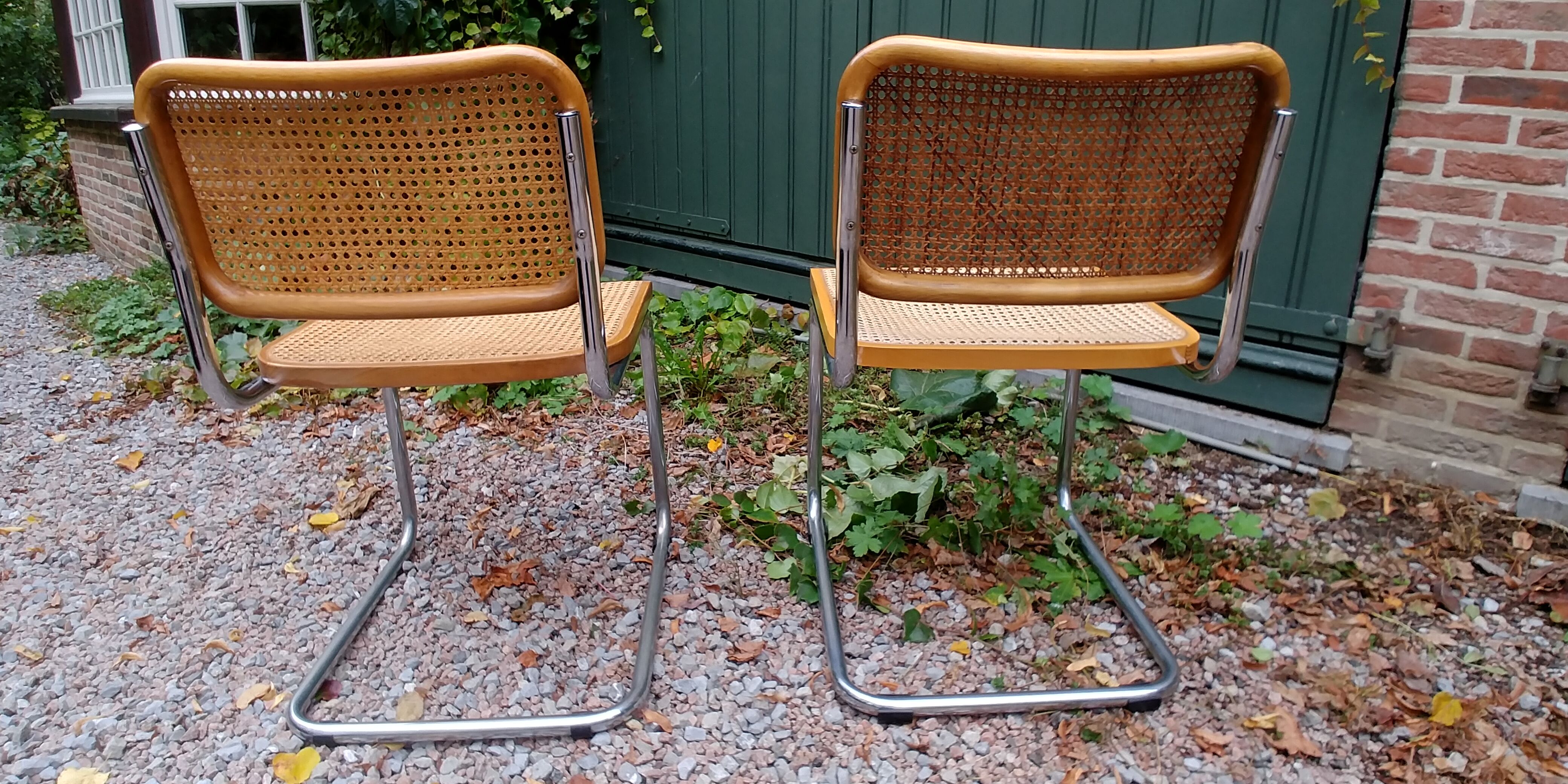 Pair of chairs Marcel Breuer B32