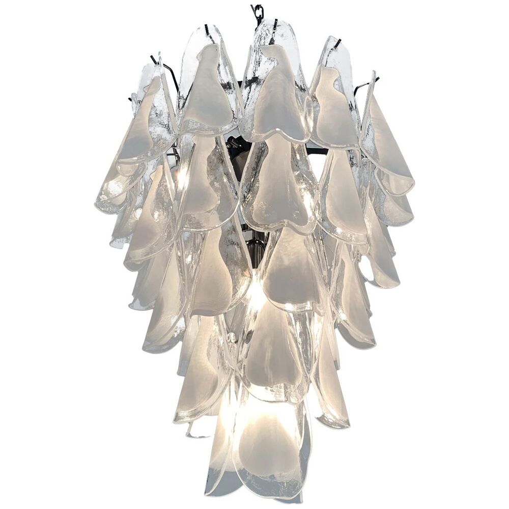 Rondini murano glass cascade chandelier
