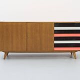 Model U-460 Sideboard in Oak by Jiří Jiroutek for Interier Praha, 1965