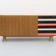 Model U-460 Sideboard in Oak by Jiří Jiroutek for Interier Praha, 1965