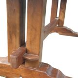 Solid oak farmhouse table