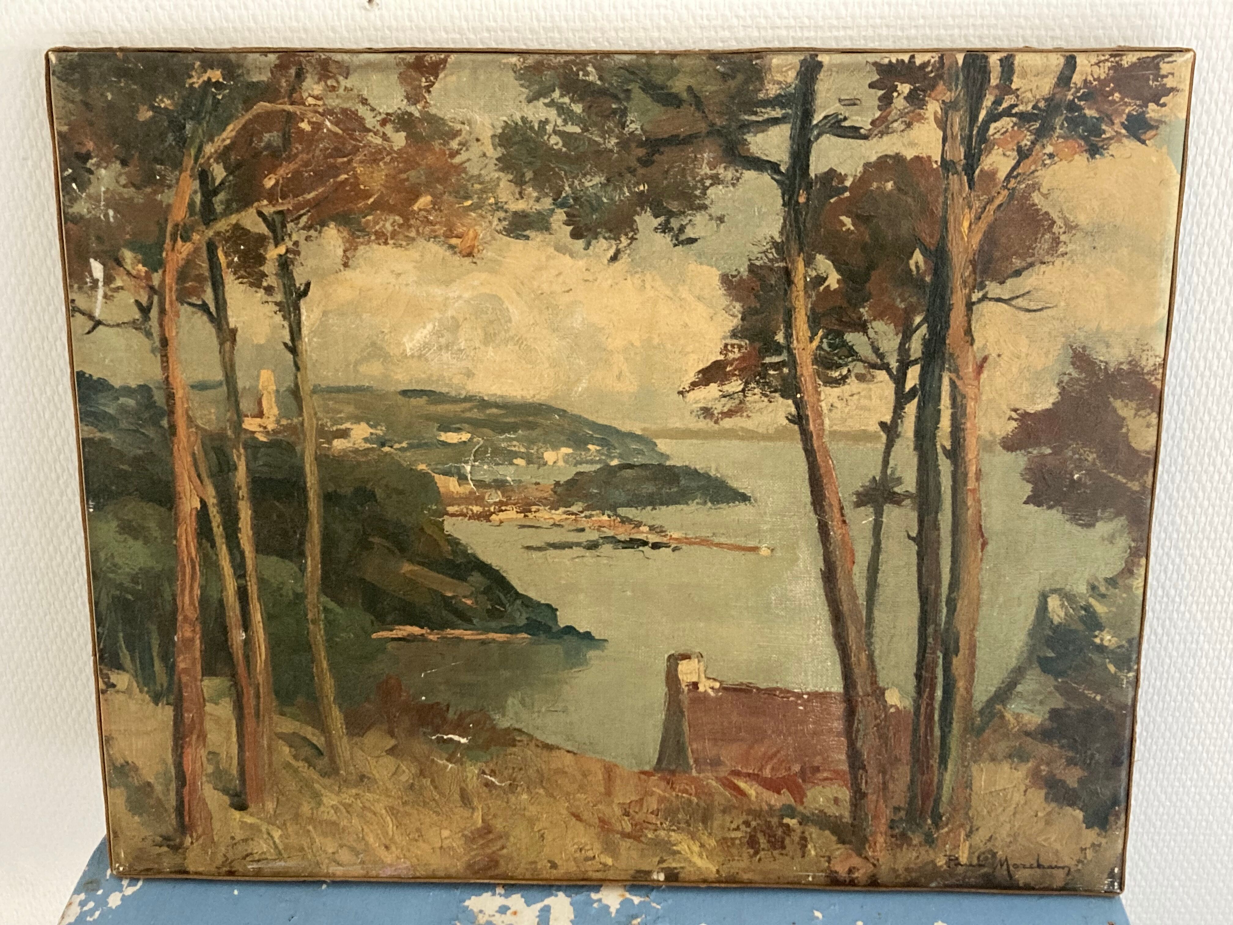 Reproduction oil Paul Morchain