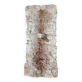 Retro animal skin hair rug