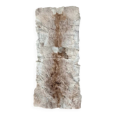Retro animal skin hair rug