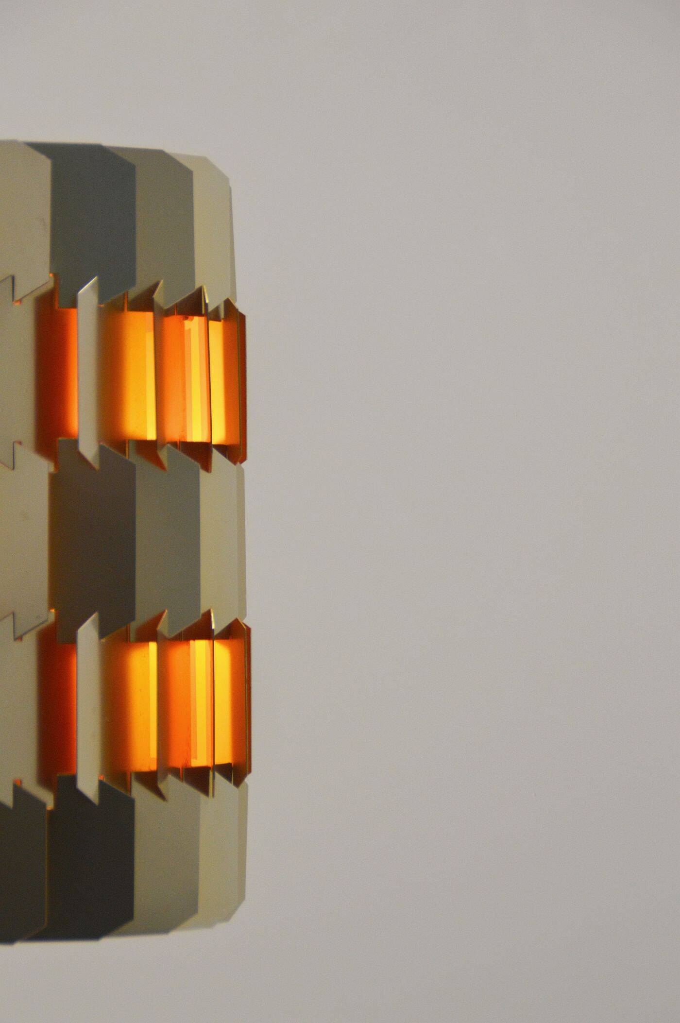 Danish Facet lamp designed by Louis Weisdorf for Lyfa, 1960s