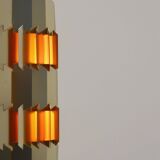 Danish Facet lamp designed by Louis Weisdorf for Lyfa, 1960s
