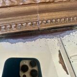 Large 19th century gilded mirror