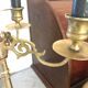 Brass chandelier 5 fires