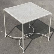 Ensemble de jardin  Maison Jansen en fer forgé  1960