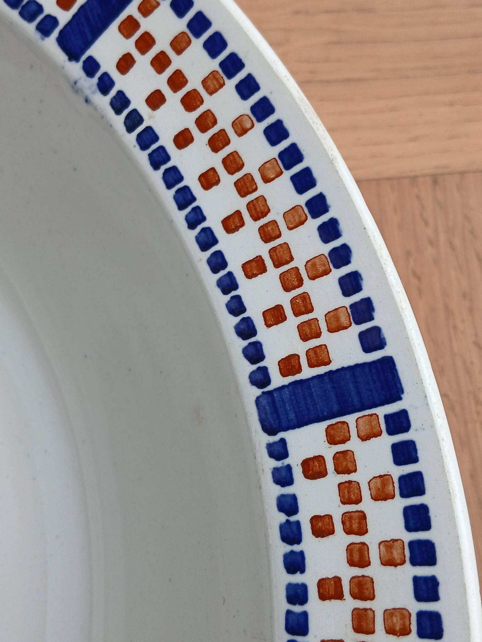 Plat de service ancien