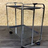 1960s 1970s Serving Cart Dinette Space Age in Metal Plastic