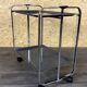 1960s 1970s Serving Cart Dinette Space Age in Metal Plastic