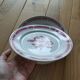 Set of 6 antique Badonviller flat plates in decorated earthenware.