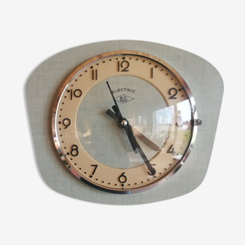 Vintage wall clock "Electric Soft Green"