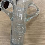 Biot vase in blown glass