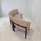 Mid-century round bench in teak Denmark 1960s