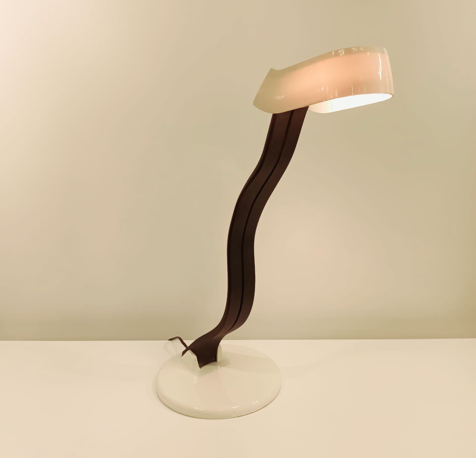 Snoky lamp by Bruno Gecchelin for Guzzini, 1970's