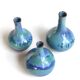 Vintage trio of bud vases - Antonio Lampecco