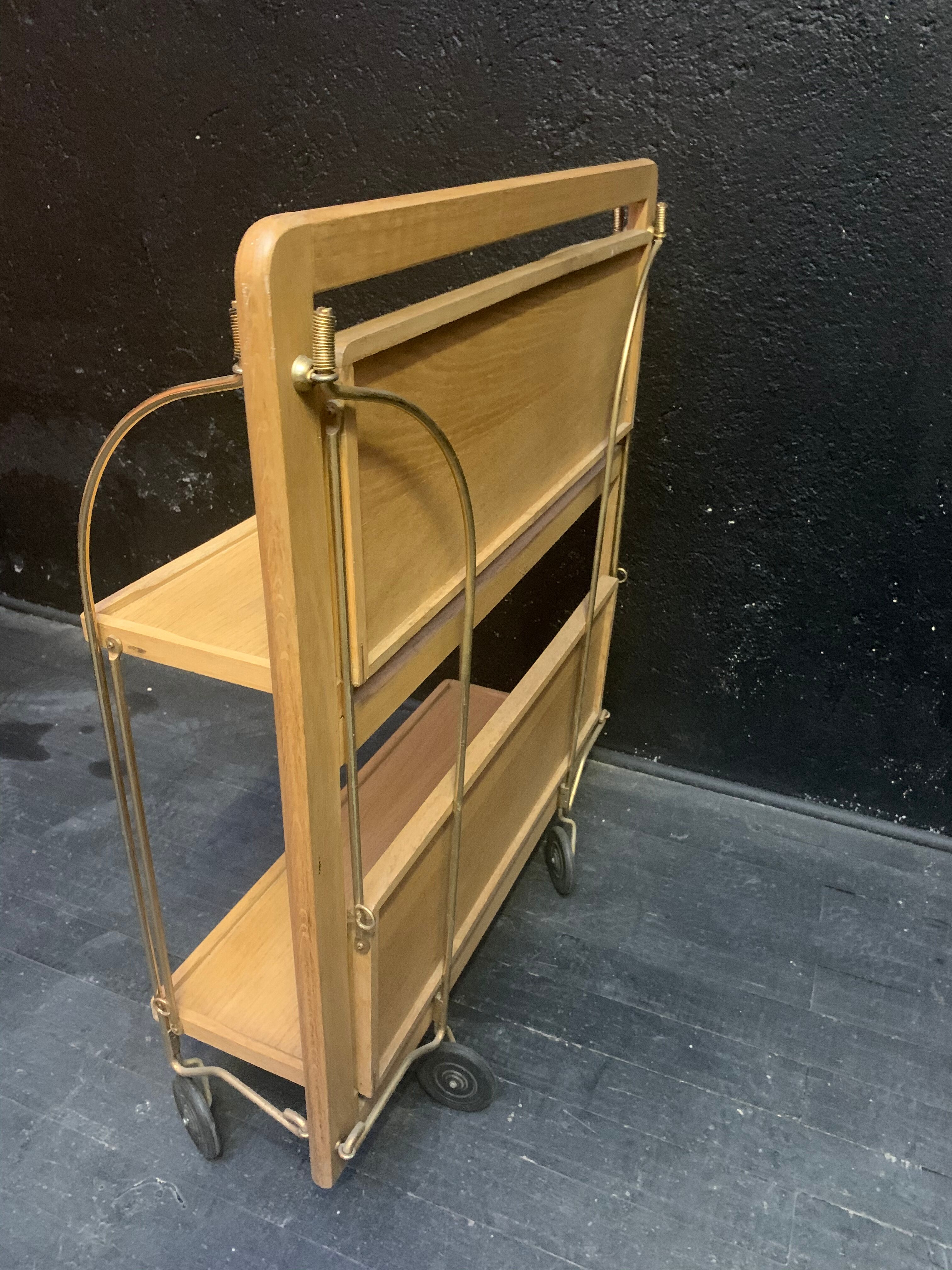 Rolling bar service, 1950