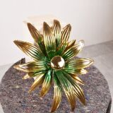 Flower wall lamp, 1970s