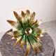 Flower wall lamp, 1970s