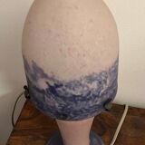 Glass paste lamp “City lights”