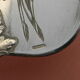 Pie shovel in silver metal