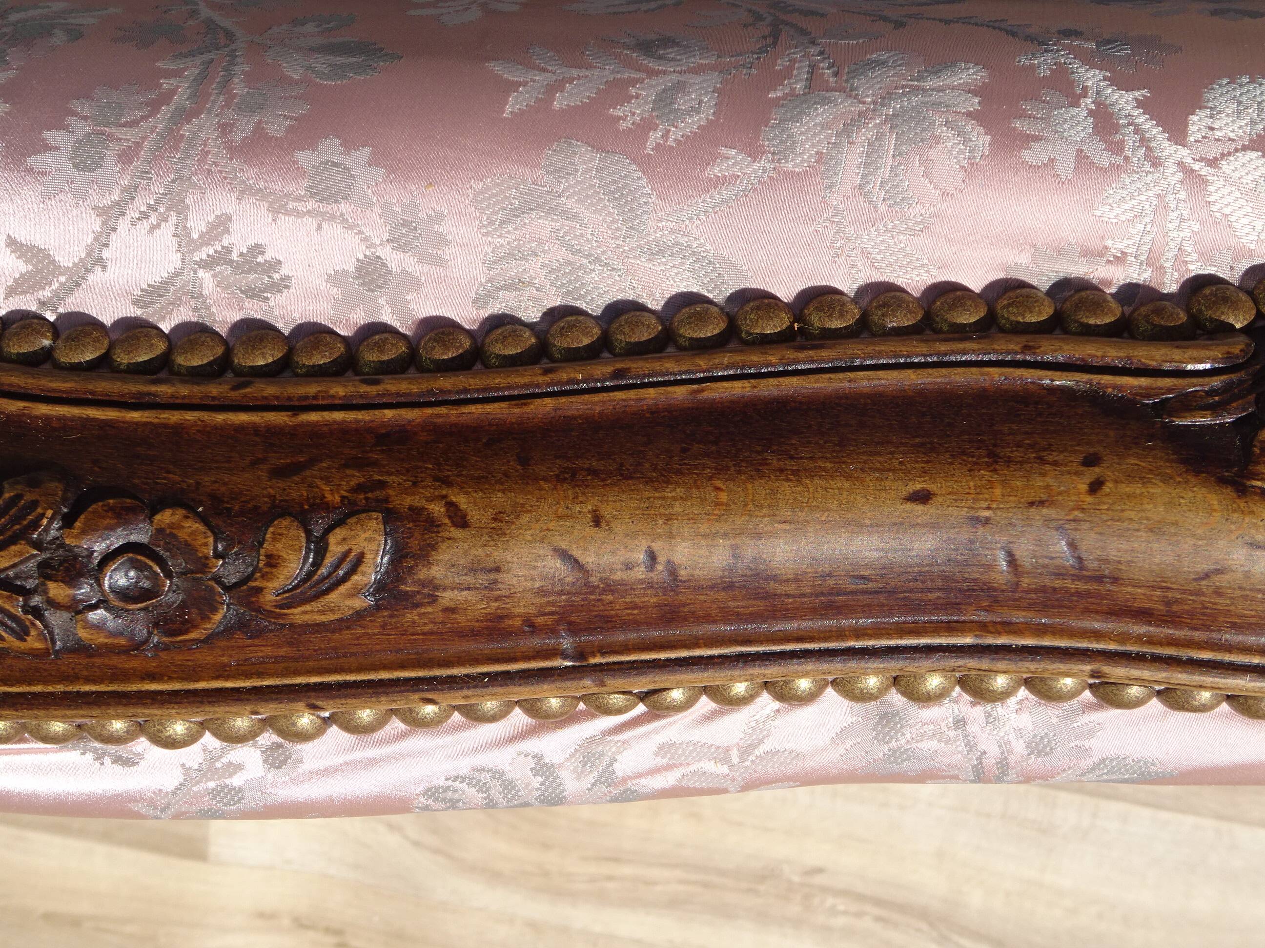 Louis XV style sofa bed