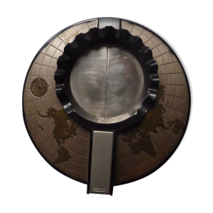 Cendrier ashtray mélanine et métal
