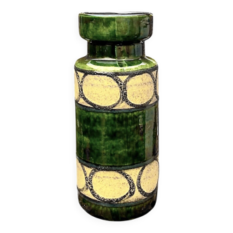 Vase Scheurich Keramik vintage 517 - 30 - Fat Lava - West Germany