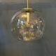 Vintage glass pendant lamp Doria Leuchten