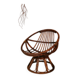 Rattan armchair