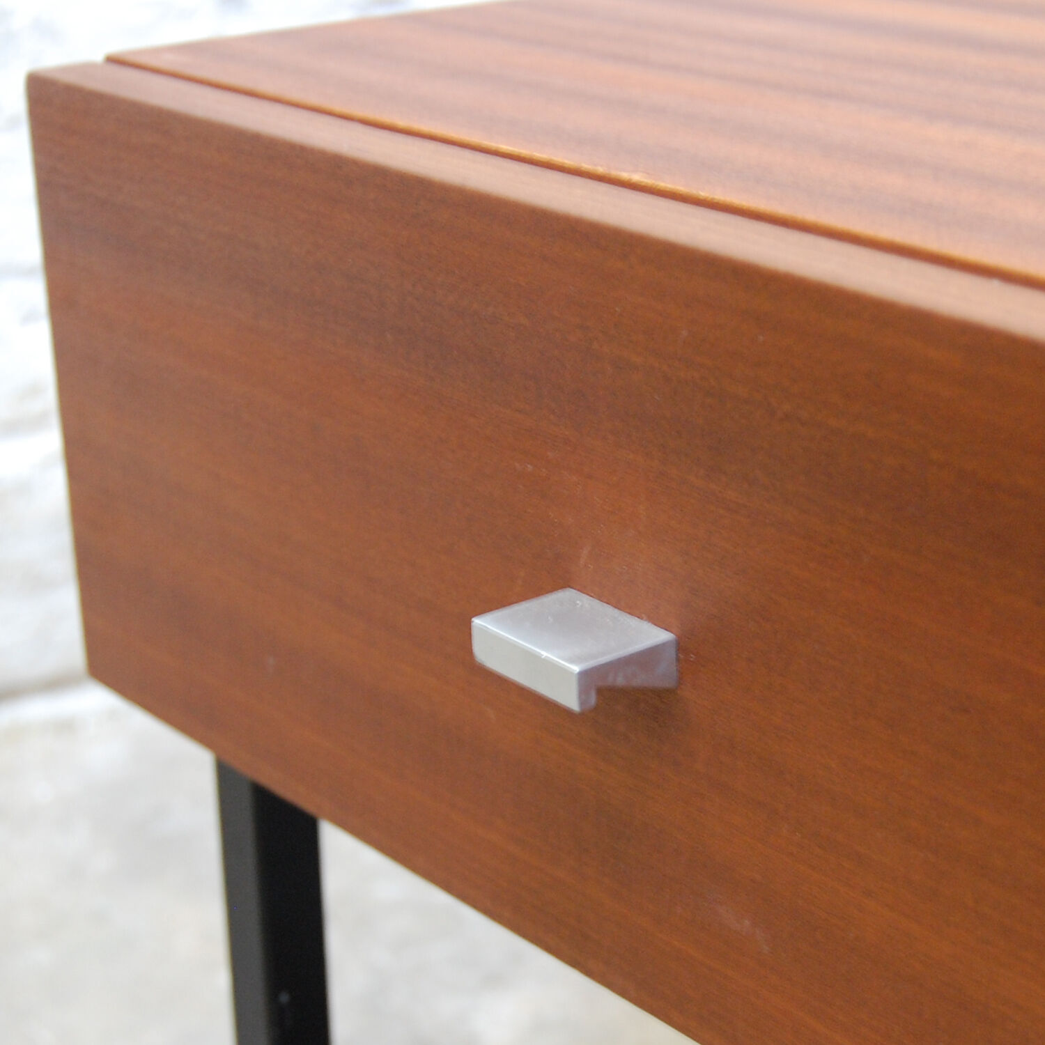 Pair of vintage bedside tables model "Night" by Pierre Guariche for Meurop