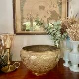 Brass planter
