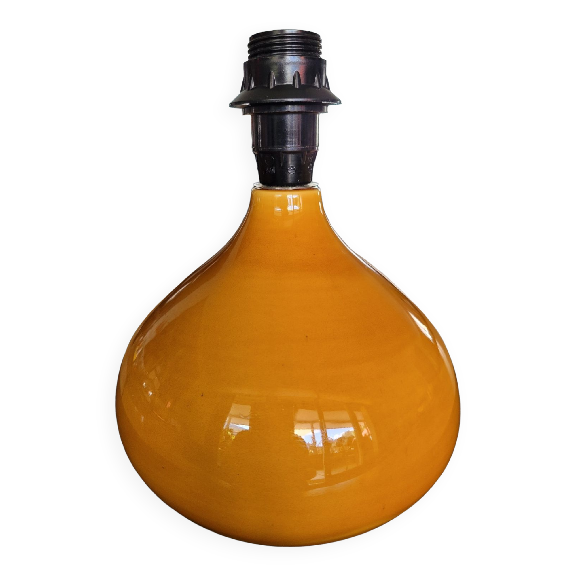 Vintage porcelain lamp foot