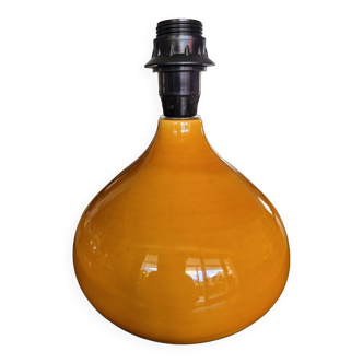 Pied de lampe vintage en porcelaine