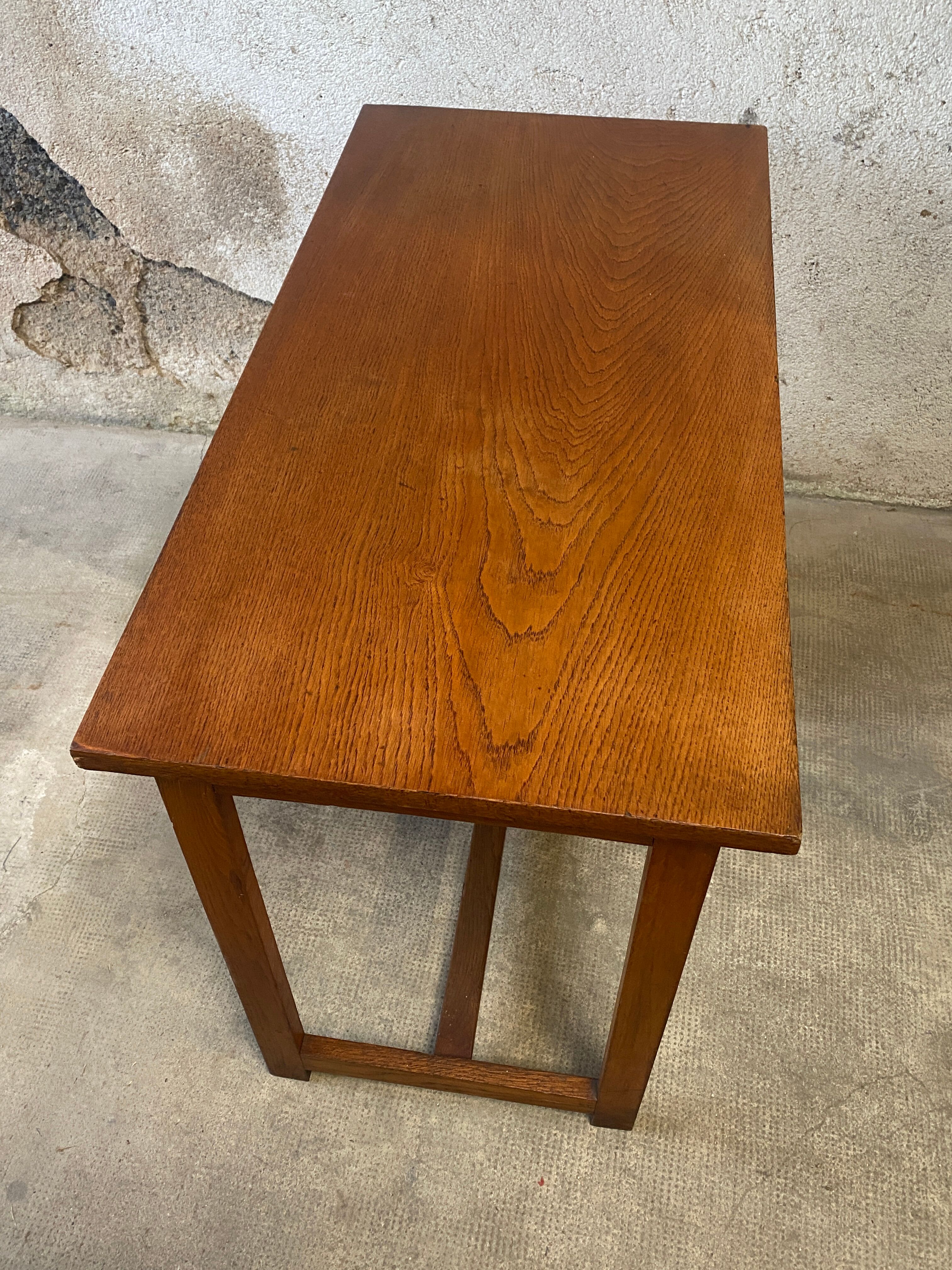 Children's desk in oak
